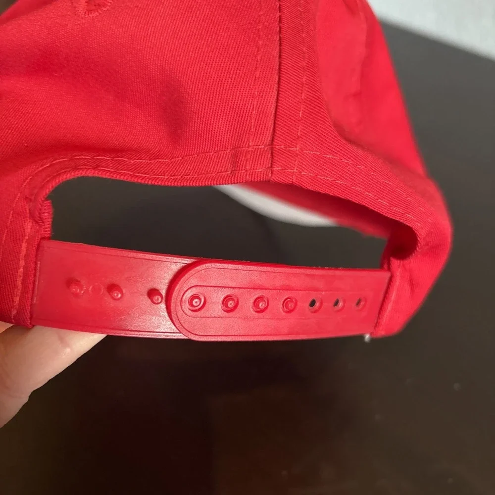 Vintage Nebraska Huskers Hat Cap Red Adjustable Captivating‎ Headgear Snapback